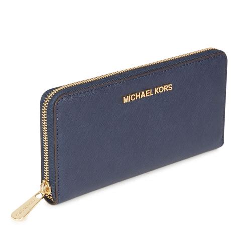 michael kors bleu|Michael Kors navy blue wallet.